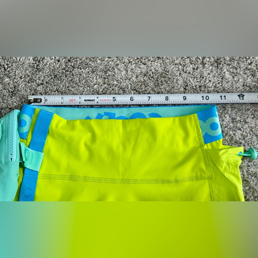 Outdoor Voices x Disney Goofy "Snacks" biker shorts-Lime Green-XS - Picture 7 of 7